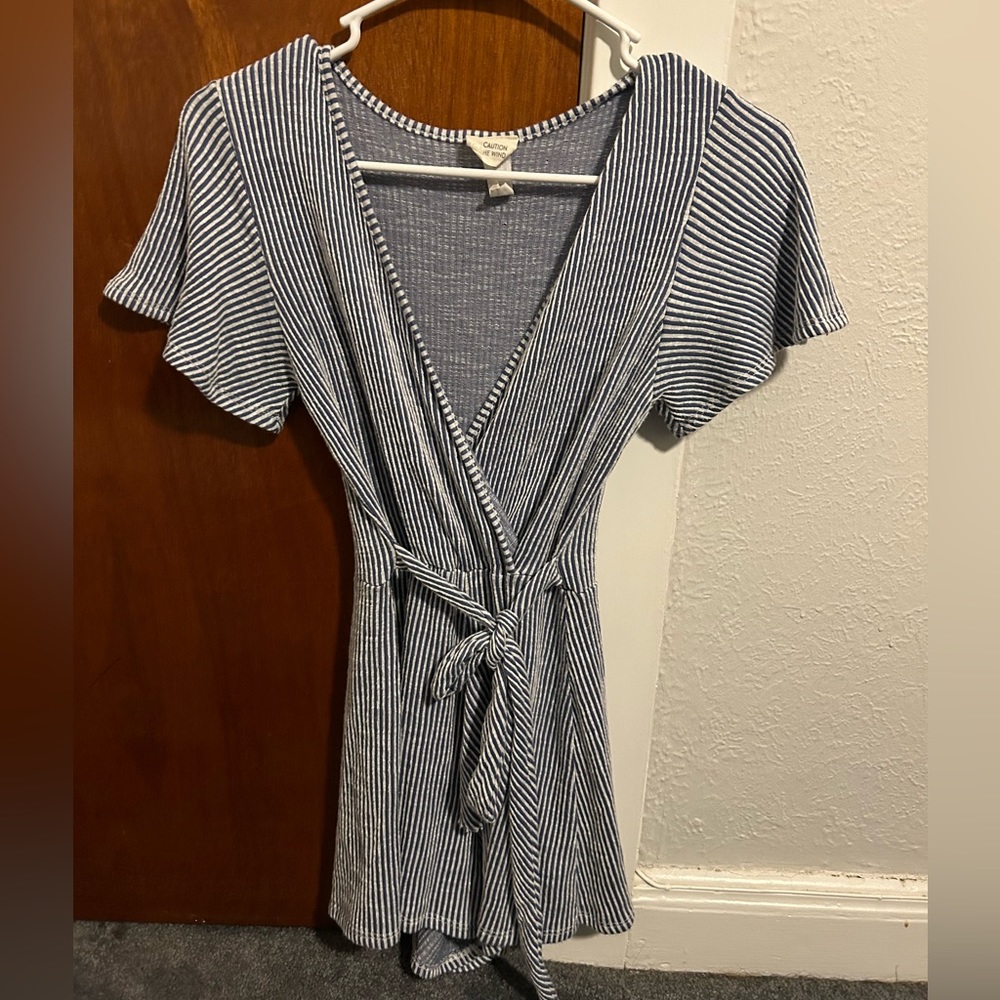 Caution to the Wind Romper